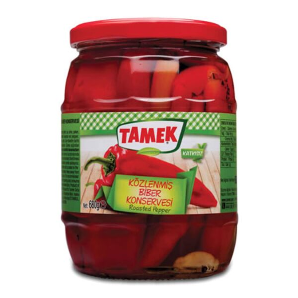 TAMEK KÖZLENMİŞ KIRMIZI BİBER 530 GR