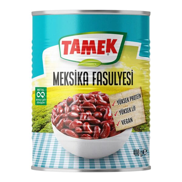 TAMEK MEKSİKA FASULYESİ TNK 410 GR