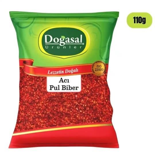 DOĞASAL PUL BİBER 110 GR
