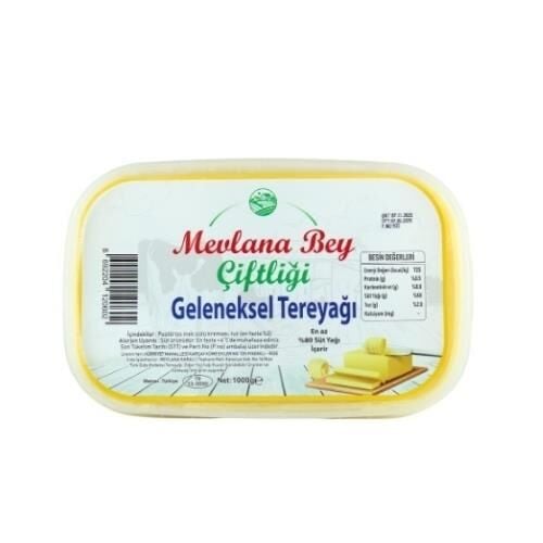 MEVLANA BEY ÇİFTLİĞİ GELENEKSEL TEREYAĞI 1000 GR