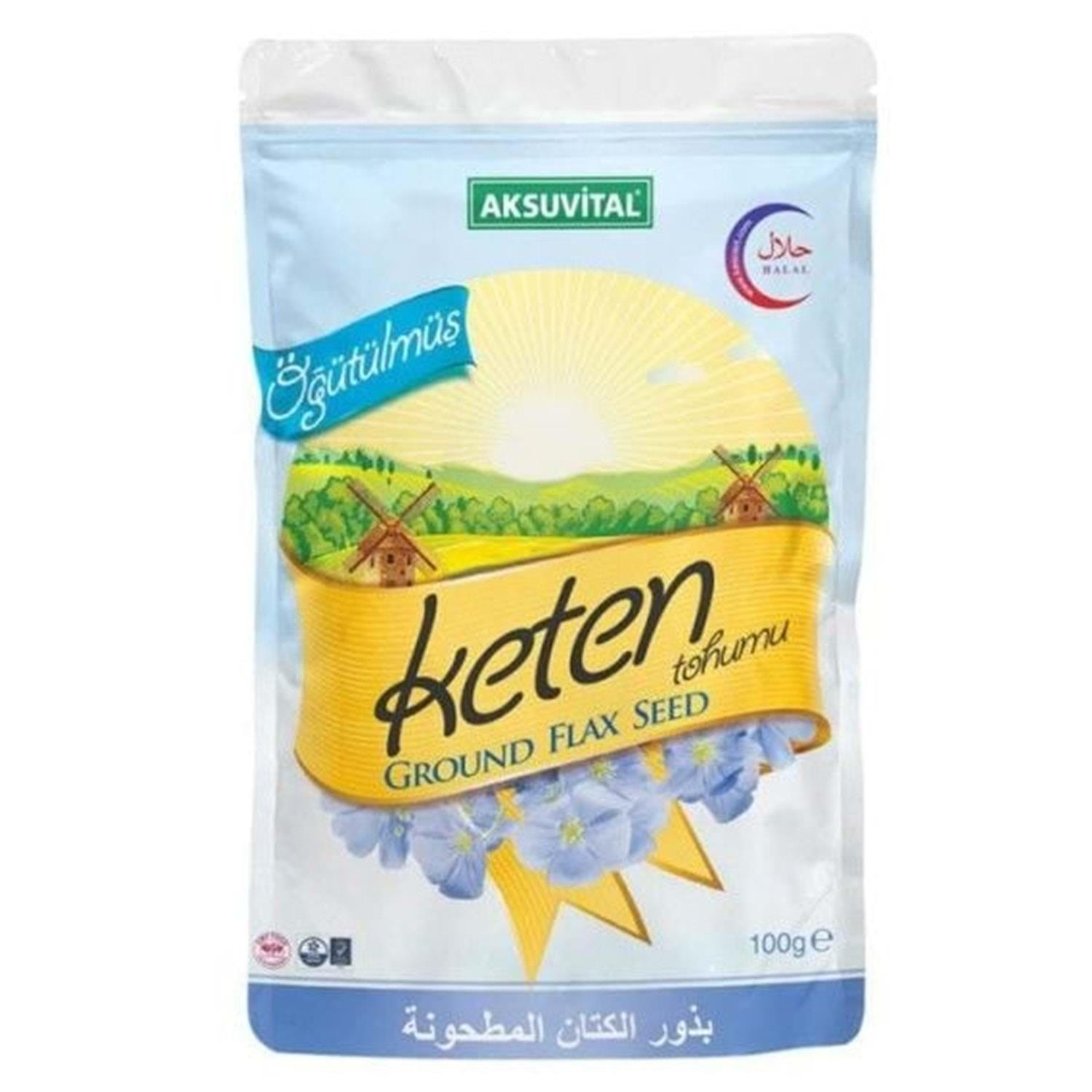AKSU VİTAL KETEN TOHUMU 100 GR