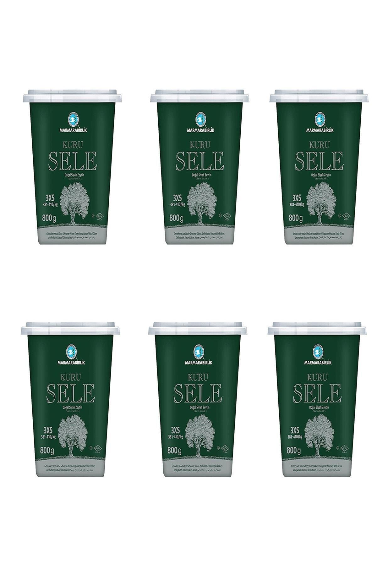 MARMARABİRLİK ZEYTİN KURU SELE 3XS 800 GR
