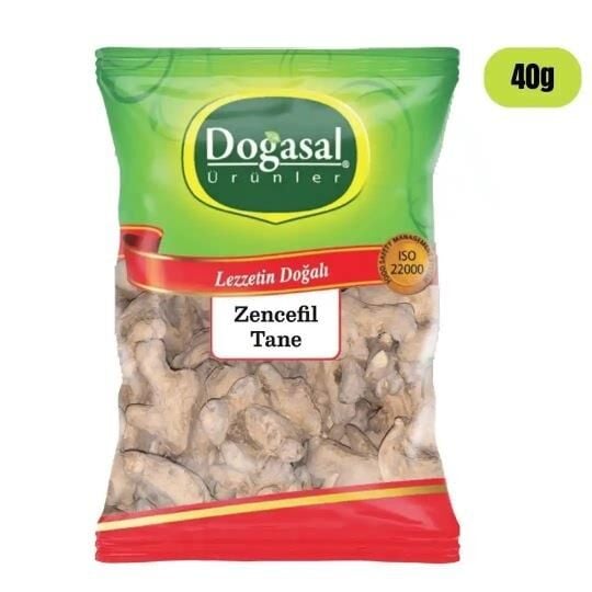 DOĞASAL ZENCEFİL TANE 40 GR