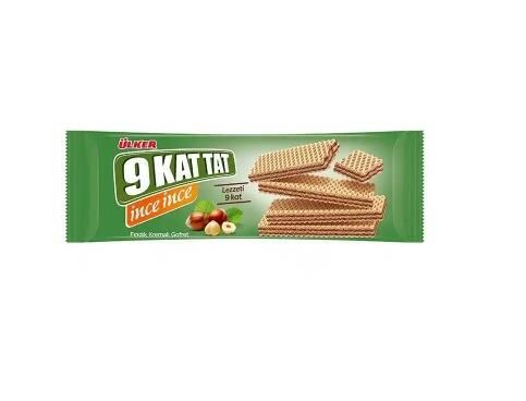 ÜLKER 9 KAT TAT İNCE GOFRET FINDIKLI 114GR