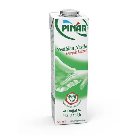 PINAR SÜT TAM YAĞLI 1 LT