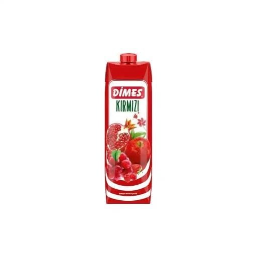 DİMES %100 KIRMIZI MEYVELER 1 LT