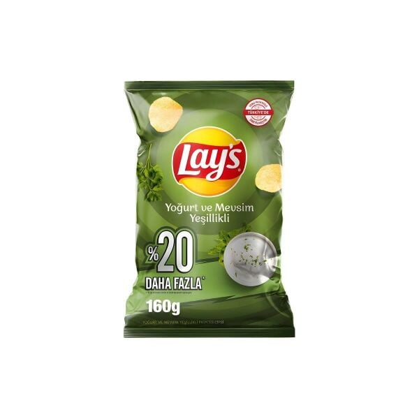 LAY'S YOĞURT&MEVSİM YEŞİL.105 GR
