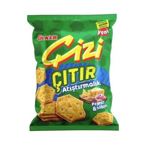 ÜLKER ÇİZİ ÇITIR PEYNİR&SOĞAN 40GR