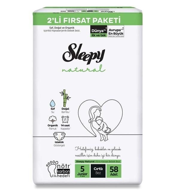 SLEEPY 2'Lİ FIRSAT PAKETİ 5 NO 58 ADET