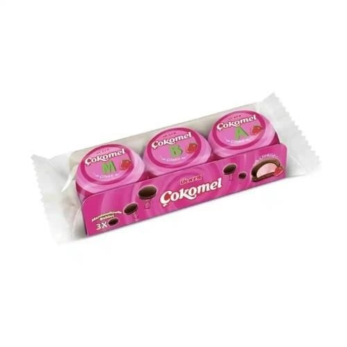 ÜLKER ÇOKOMEL ÇİLEKLİ 3X12GR