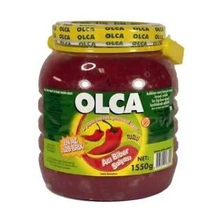 OLCA ACI BİBER SALÇASI 1550 GR