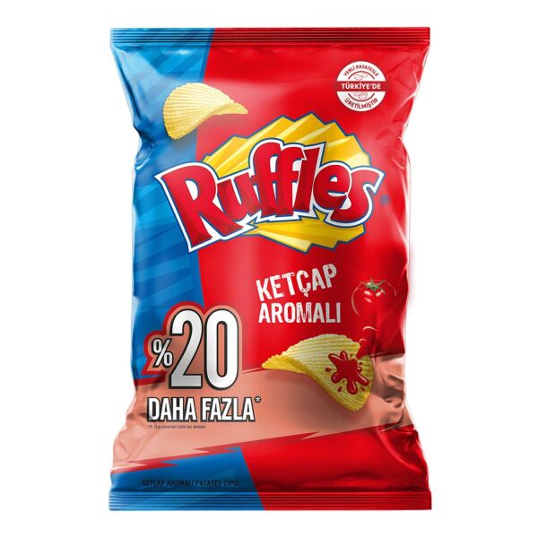 RUFFLES KETÇAP 160 GR
