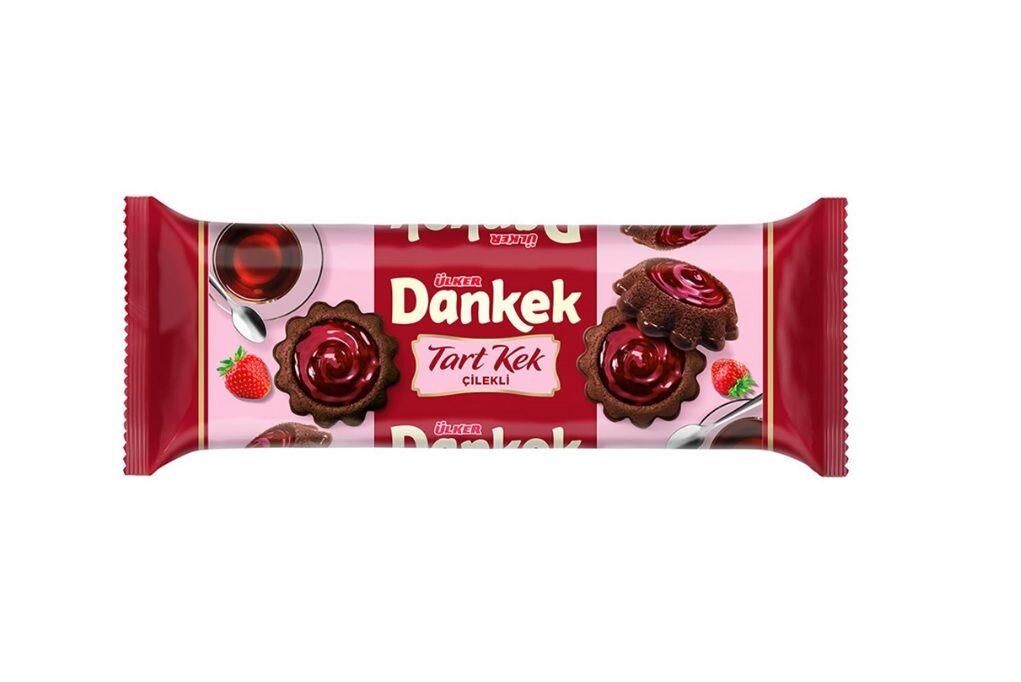 ÜLKER DANKEK TART KEK ÇİLEKLİ 6