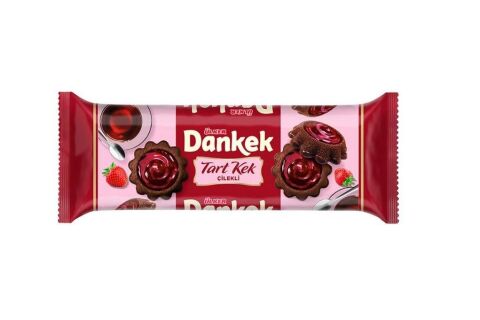 ÜLKER DANKEK TART KEK ÇİLEKLİ 6