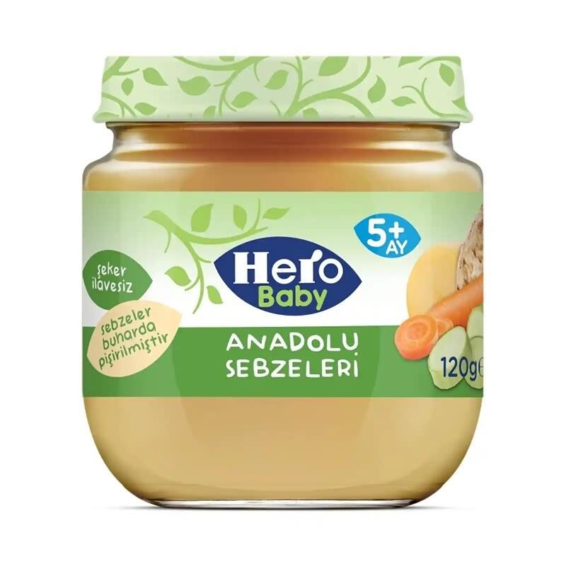 HERO BABY ANADOLU SEBZE PÜRE  120 GR
