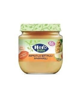 HERO BABY ARMUT-ŞEFTALİ-ANANAS 120 GR