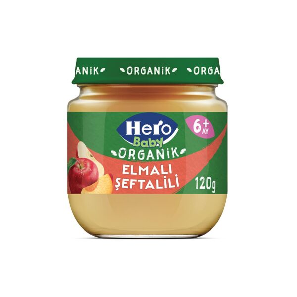 HERO BABY ORGANİK ELMA PÜRE 120 GR