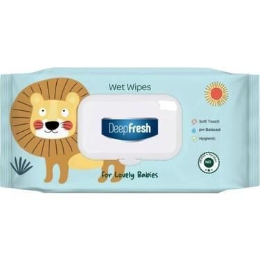 DEEP FRESH ASLANLI ISLAK MENDİL 100'LÜ