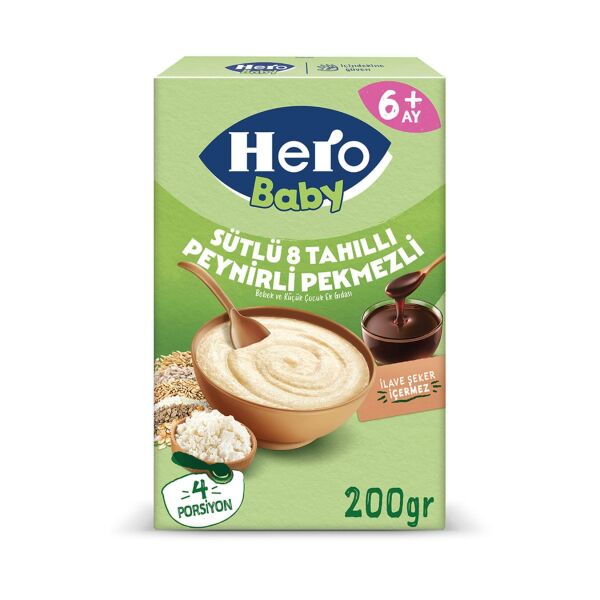 HERO BABY PEYNİRLİ PEKMEZLİ 200 GR