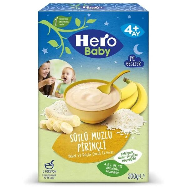 HERO BABY PRİNÇLİ MUZLU 200 GR