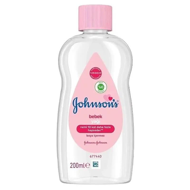 JOHNSON'S BEBEK YAĞI 200 ML