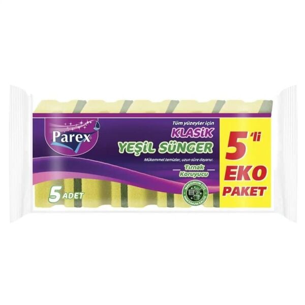 PAREX OLUKLU SÜNGER 5'Lİ