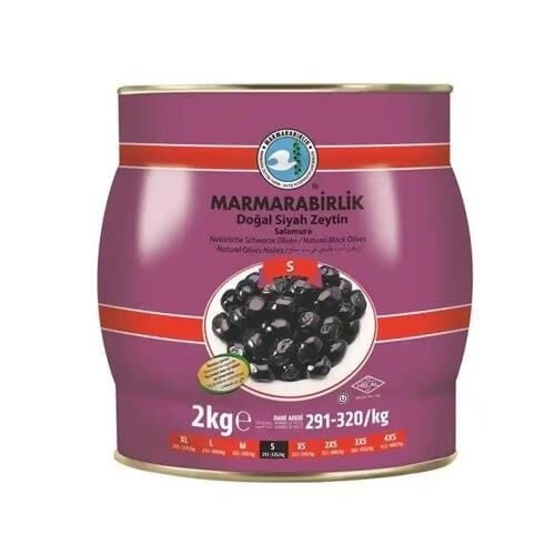MARMARABİRLİK S HUSUSİ SALAMURA ZEYTİN 2 KG TNK