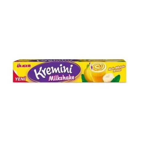 ÜLKER KREMİNİ MILKSHAKE MUZ ARO. ŞEKER 41G