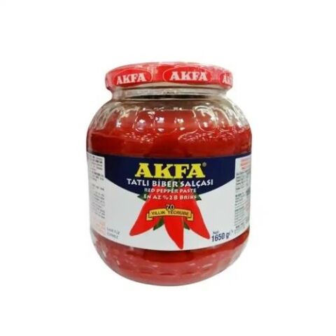 AKFA TATLI BİBER SALÇASI 1700 GR