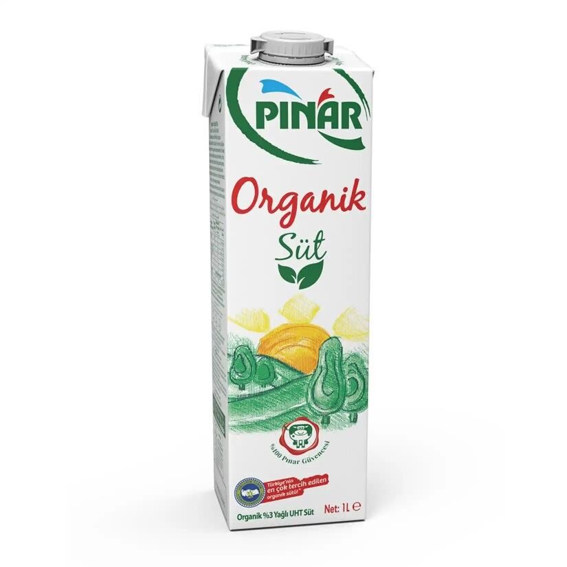 PINAR ORGANİK SÜT 1 LT