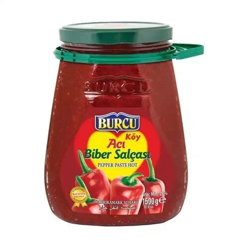 BURCU ACI BİBER SALÇASI 1500 GR