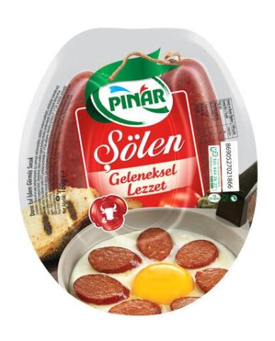 PINAR ŞÖLEN ACILI DANA SUCUK 180 GR