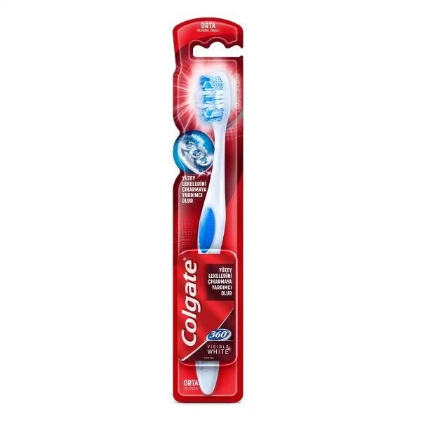 COLGATE VISIBLE WHITE 360 DİŞ FIRÇASI ORTA