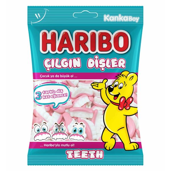 HARIBO ÇILGIN DİŞLER 80 GR