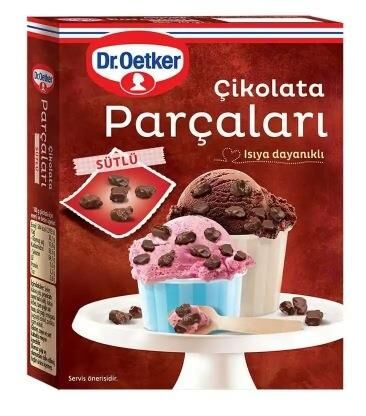 DR.OETKER ÇİKOLATA PARÇALARI SÜTLÜ 70 GR