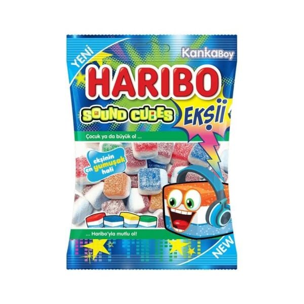 HARIBO SOUND CUBES EKŞİİ 70 GR