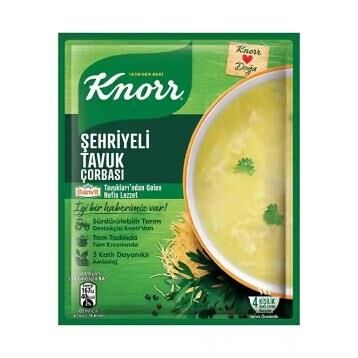 KNORR ŞEHRİYELİ TAVUK ÇORBASI 51 GR