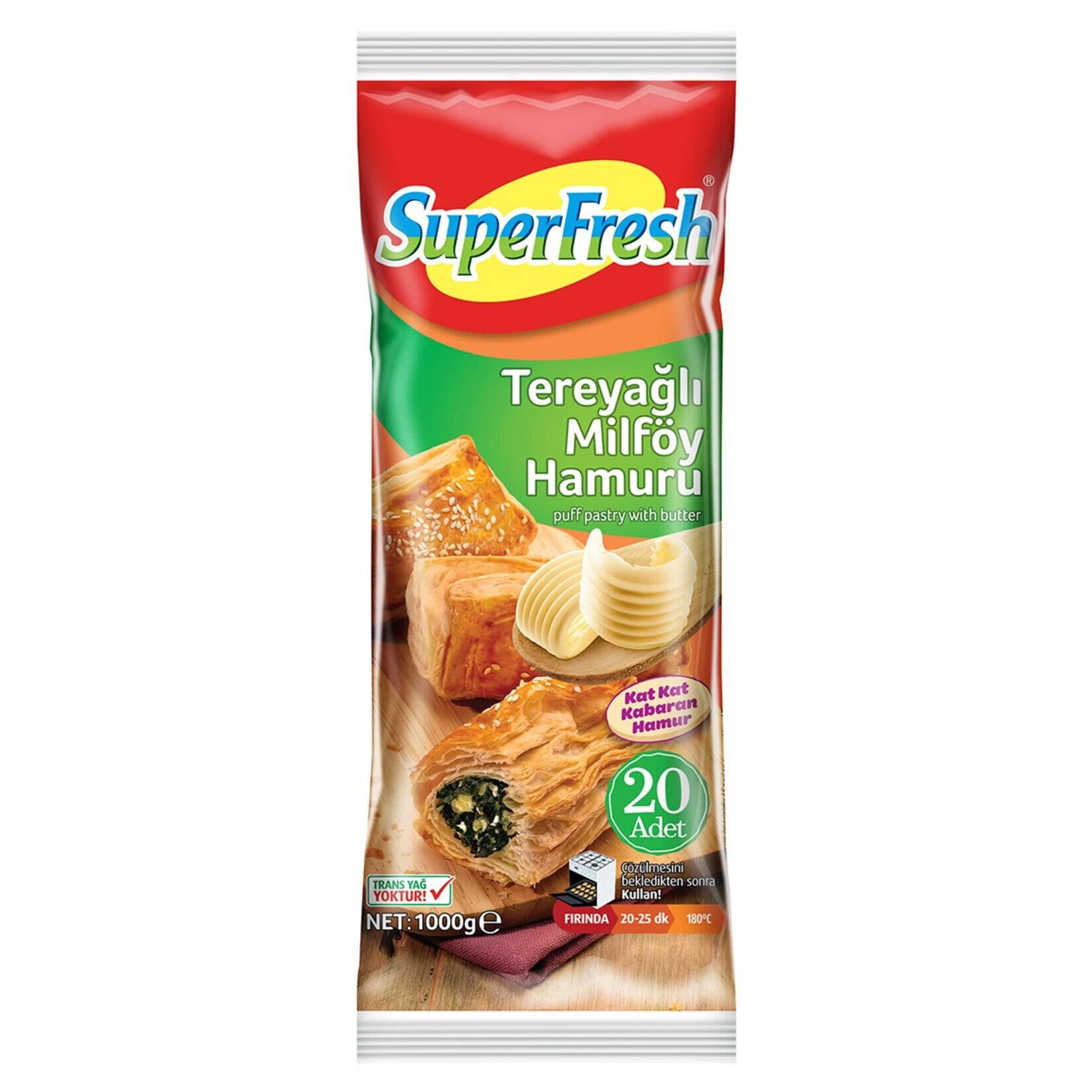 SF MİLFÖY TEREYAĞLI 1000 GR