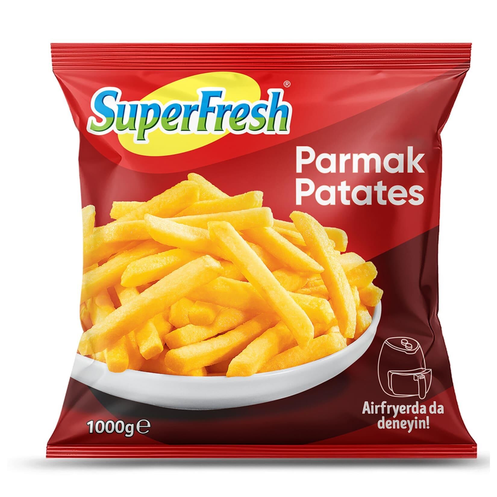 SF PATATES PARMAK 9X9 800 GR