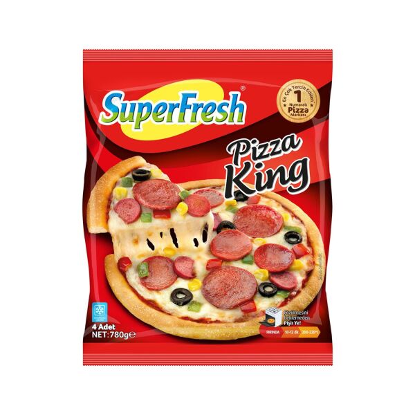 SF PİZZA KING 780 GR 4'LÜ