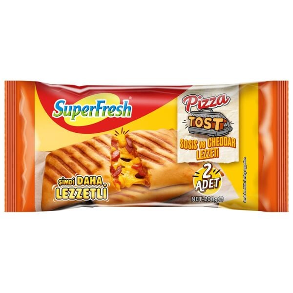 SF PİZZA TOST CHEDDARLI 200GR
