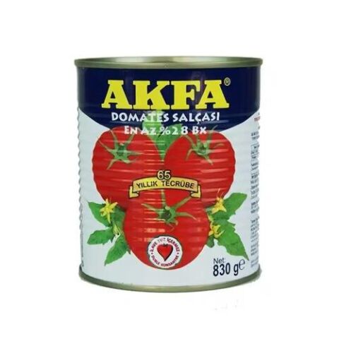 AKFA DOMATES SALÇASI 830 GR TNK