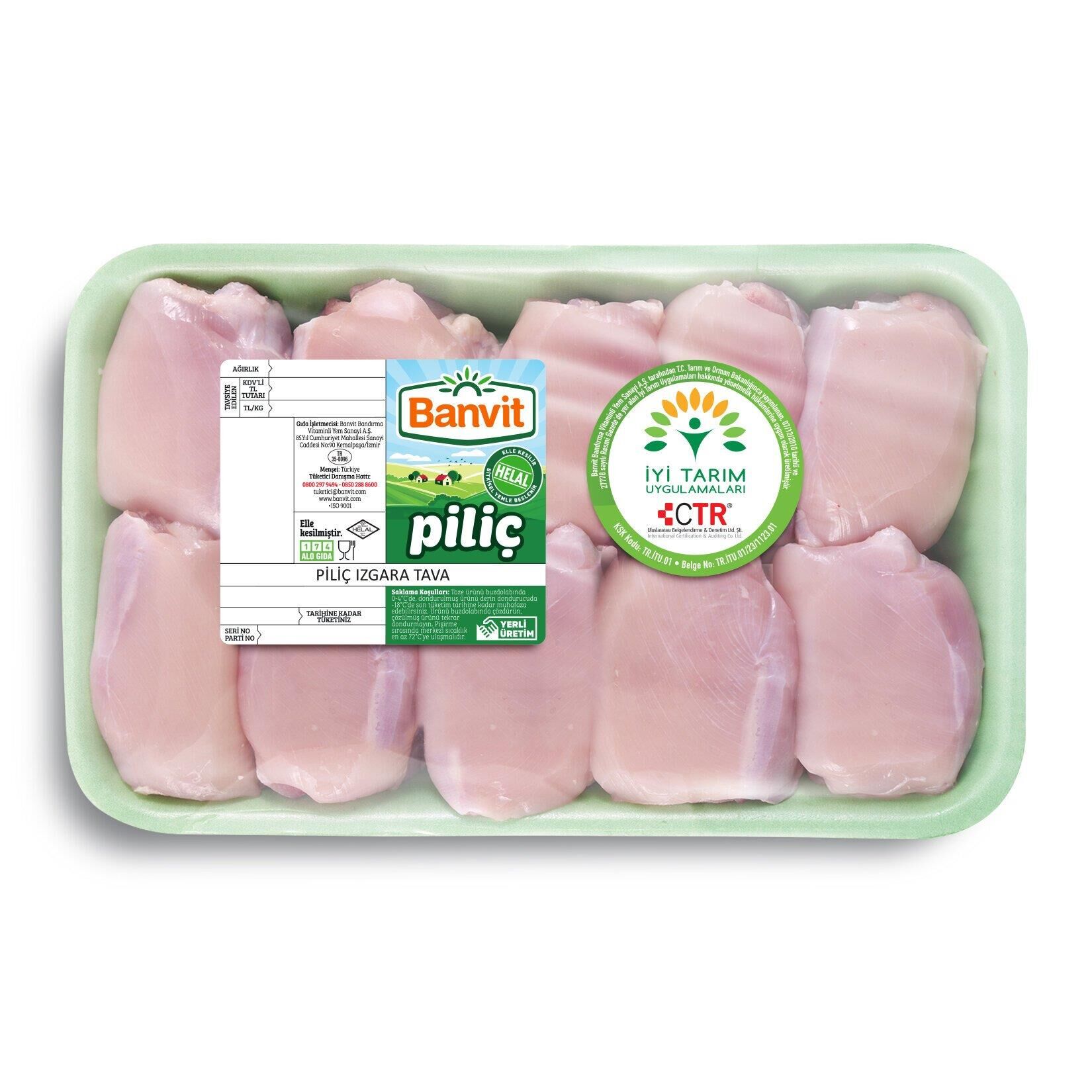 BANVİT TAVUK IZGARA TAVA 1 KG